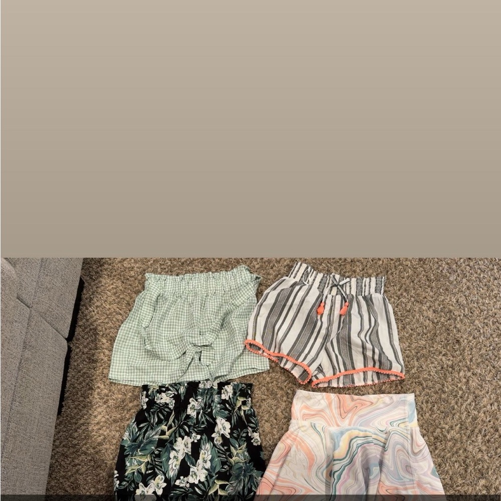 Stylish Kids' Patterned Shorts Set